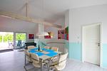 Wohnzimmer - Schotstek: Strand,Sauna,Garten,Meerbl. - Top-Hundeurlaub