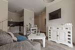 Wohnzimmer - Appartement 01 - Top-Hundeurlaub