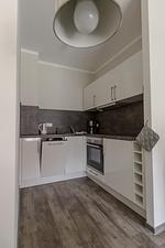 Küche / Küchenzeile - Appartement 01 - Top-Hundeurlaub