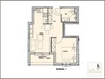Grundriss - Appartement 01 - Top-Hundeurlaub