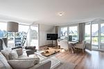 Wohnzimmer - Haus Weissenburg Whg. OG West - Top-Hundeurlaub
