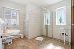 Badezimmer - Nordseeperle - Top-Hundeurlaub