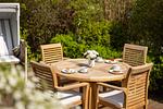 Terrasse - Hüs A - Friesenpesel - Top-Hundeurlaub
