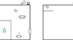 floor-plan - Ferienhaus für 5 Personen (65 m²) in Minihy Tréguier - Top-Hundeurlaub