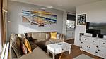 Wohnzimmer - Haus Cäcilia App. 18 Southview - Top-Hundeurlaub
