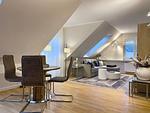 Wohnzimmer mit Essbereich und Couchecke - Haus Ziemer 2-Zimmerwohnung Nr. 2 (32b) - Top-Hundeurlaub