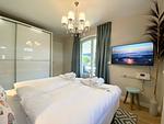 Schlafzimmer 1 EG 160m x 200m - Haus Ziemer 4-Zimmerwohnung Nr. 4 (32b) - Top-Hundeurlaub