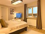Schlafzimmer 2 UG 180m x 200m - Haus Ziemer 4-Zimmerwohnung Nr. 4 (32b) - Top-Hundeurlaub