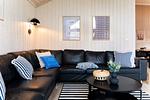 Wohnzimmer - Ferienhaus 159 - Top-Hundeurlaub