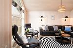 Wohnzimmer - Ferienhaus 159 - Top-Hundeurlaub