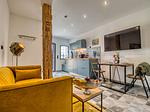 Ess- und Wohnbereich - Country Lodge - Heuboden - Top-Hundeurlaub