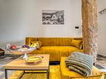 Wohnbereich - Country Lodge - Heuboden - Top-Hundeurlaub