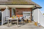 Terrasse - Haus Friedeburg App. Watt Rantum auf Sylt - Top-Hundeurlaub