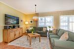 Wohnzimmer - Ferienhaus am Wolgastsee I - Top-Hundeurlaub
