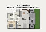 Grundriss - Ferienwohnung Michaelis - Top-Hundeurlaub