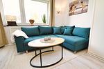 Wohnzimmer - Lütte Koje - Top-Hundeurlaub