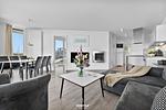 Wohnzimmer - Ferienwohnung "Meerblick" Marina Wendtorf - Top-Hundeurlaub