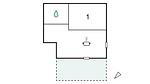 floor-plan - Ferienwohnung für 2 Personen (45 m²) in San Marco - Top-Hundeurlaub