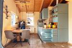 Ferienhaus Blau am See Küche mit Essbereich - Blau am See - Top-Hundeurlaub