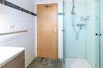 Ferienhaus Blau am See Badezimmer mit Dusche - Blau am See - Top-Hundeurlaub