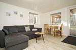 Wohnzimmer - Haus: Terrasse - Top-Hundeurlaub
