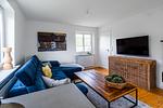 Wohnzimmer - Ferienhaus Deichkind 25 Hedwigenkoog - Top-Hundeurlaub