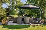Grillbereich - Ferienhaus Deichkind 25 Hedwigenkoog - Top-Hundeurlaub