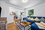 Wohnzimmer - Ferienhaus Deichkind 25 Hedwigenkoog - Top-Hundeurlaub