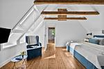 Schlafzimmer - Ferienhaus Deichkind 25 Hedwigenkoog - Top-Hundeurlaub