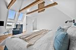 Schlafzimmer - Ferienhaus Deichkind 25 Hedwigenkoog - Top-Hundeurlaub