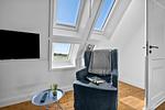 Schlafzimmer - Ferienhaus Deichkind 25 Hedwigenkoog - Top-Hundeurlaub