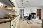Küche / Küchenzeile - Ferienwohnung Ankerplatz Büsum - Top-Hundeurlaub