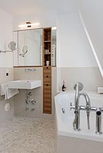 Badezimmer - Die Villa 1903, Whg. 6 - Top-Hundeurlaub