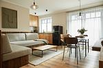 Wohnzimmer - Haus 3 Comfort-Apartment 7 - Top-Hundeurlaub