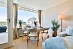 Wohnzimmer - Dünenglück No. 4 - Top-Hundeurlaub