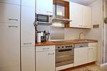 Küchenzeile mit Backofen und Spülmaschine - Wohnung 02-8 - Top-Hundeurlaub