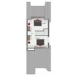 Grundriss 2. Ebene - Wohnung 02-8 - Top-Hundeurlaub