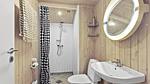 bathroom - Ferienhaus für 10 Personen (107 m²) in Rudkøbing - Top-Hundeurlaub
