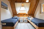 Schlafzimmer - Ferienhaus "Nordseenest-Dorum" Wittsand 16 - Top-Hundeurlaub