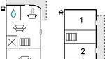 floor-plan - Ferienhaus für 5 Personen (90 m²) in San Donato - Top-Hundeurlaub