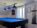 Billardtisch im Spielzimmer des Ferienhauses Hus Hagagatan - Hus Hagagatan - Top-Hundeurlaub