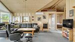 living-room - Ferienhaus für 6 Personen (106 m²) in Hemmet - Top-Hundeurlaub