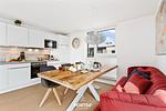 Küche / Küchenzeile - Ferienwohnung Henrys Beachbude Olpenitz - Top-Hundeurlaub