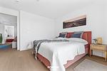 Schlafzimmer - Ferienwohnung Henrys Beachbude Olpenitz - Top-Hundeurlaub