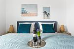 Bett - Ferienwohnung Henrys Beachbude Olpenitz - Top-Hundeurlaub