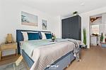 Schlafzimmer - Ferienwohnung Henrys Beachbude Olpenitz - Top-Hundeurlaub