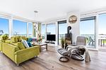Wohnzimmer - Ferienhaus Villa Seemööv Olpenitz - Top-Hundeurlaub