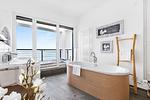 Badezimmer - Ferienhaus Villa Seemööv Olpenitz - Top-Hundeurlaub