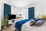 Schlafzimmer - Ferienhaus Villa Seemööv Olpenitz - Top-Hundeurlaub