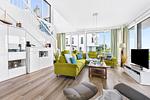 Wohnzimmer - Ferienhaus Villa Seemööv Olpenitz - Top-Hundeurlaub